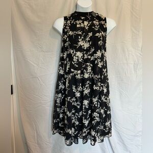 Lane Bryant Halter Neck Dress.  Plus Size 28.  Sleeveless. Knee length. Lined.